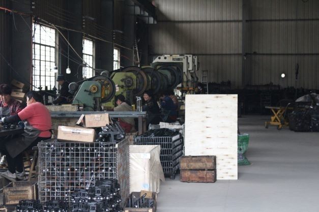 Changzhou Jayu International Trade Co., Ltd línea de producción del fabricante