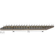comprar Artos Stenter Pin Bar Pin Plate Acero inoxidable Stenter Machine Parts Plate online manufacture
