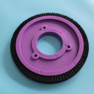 comprar Las piezas estándar de la máquina de Ilsung Stenter cepillan el pelo de nylon del negro de la rueda online manufacture