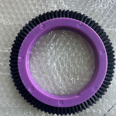 comprar Stenter piezas de la máquina Stentex ajuste de la máquina de cepillado rueda 122 modelo de pelo de nylon cuerpo púrpura online manufacture