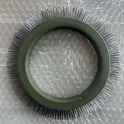 comprar Stenter Stentex piezas de la máquina 122 modelo rueda del cepillo de acero inoxidable pelo de plástico verde cuerpo online manufacture