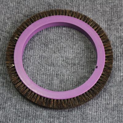 comprar Partes de la máquina de estentadores de Artos Rueda de cepillado Cuerpo de plástico púrpura mezclado con pelo de cerdo de pelo de cerdo Partes de la máquina de acabado Fabricación en línea