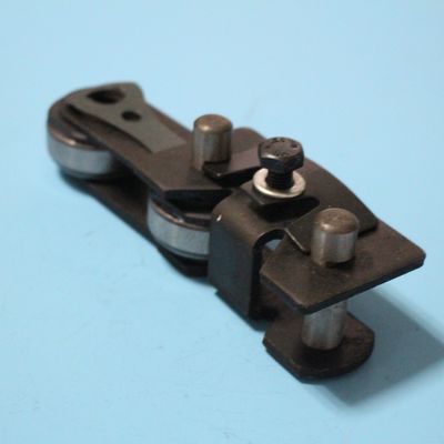 comprar Maquinaria textil Monforts Partes Stenter Enlace de cadena Material de acero Negro Tamaño estándar Accesorios de la máquina de limpieza Fabricación en línea