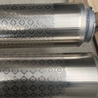 comprar Partes de las máquinas de impresión textil recubrimiento alfombras de pantalla rotativa partes de impresión personalizadas patrón 640 repetición online manufacture