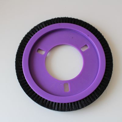 comprar Color púrpura LK Stenter Parts de la máquina del cepillo Rueda de calidad estándar Negro Bristle Stenter Parts de la máquina online manufacture