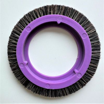 comprar Bruckner marca Stenter piezas de la máquina de cepillado Rueda de cuerpo púrpura Pincela de pelo de cerdo Pequeño tipo online manufacture