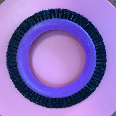 comprar Finsihing Machine Spares Stenter Brush Bruckner Small Type Purple Body Black Bristle Material Fabricación en línea
