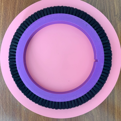 comprar Stentex Stenter Brush Wheel 122mm Diameter Purple Plastic Body Black Bristle Pig Hair Fabricación en línea