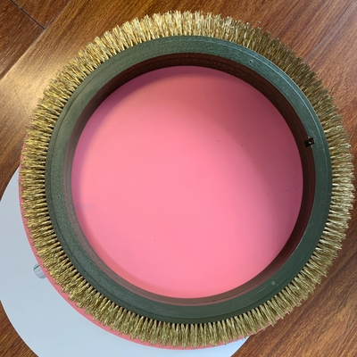 comprar Finishing Machine Parts Ehwha Stenter Brush Green Plastic Body Copper Material Hair Good quality Fabricación en línea