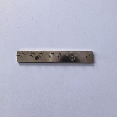 comprar Unitéch Stenter piezas de la máquina Pin Placa material de cobre Placa material de acero al carbono Aguja 16 pines Fabricación en línea