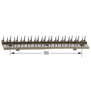 Latón Stenter Pin Bar Pin placa Monfortz Stenter máquina repuestos placa