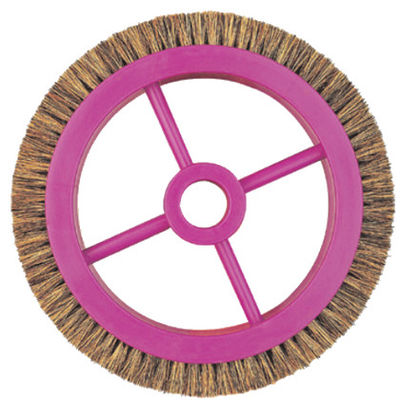 Rueda de cepillo Stenter de plástico para maquinaria textil Monfortz