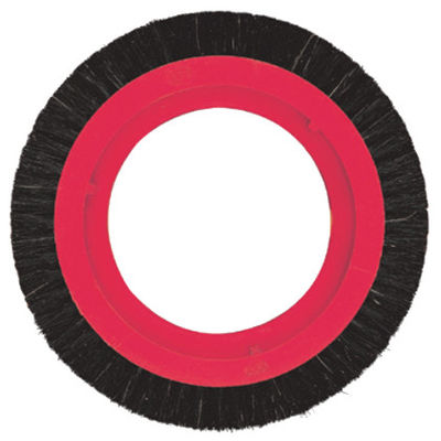 Cepillo rojo de la rueda de los recambios de la máquina de Stenter de la cerda de nylon para la máquina de Stenter de Babcock