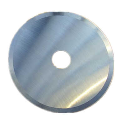 Cortadora de tela de tungsteno Cuchilla redonda HSS SKD Rueda de corte Cuchillo de tela