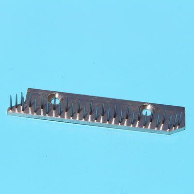 Placa Pin Bar Copper Plate Nickel de la aguja de las piezas de la máquina de Santex Stenter que platea la distancia de centro de 96m m
