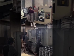 La máquina de impresión rotatoria Zimmer Endrings de 640 piezas parte la aleación de aluminio