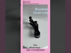 Pieza de máquina Stenter de eslabón de cadena Stenter de acero inoxidable Bruckner